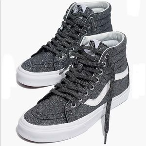Vans SK8-Hi High-Top Sneakers Black Glitter